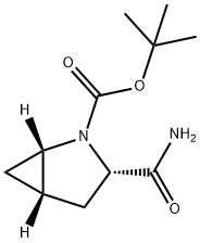 (1S,3S,5S)-3-(aminokarbonüül)-2-asabitsüklo[3.1.0]heksaan-2-karboksüülhappe tert-butüülester