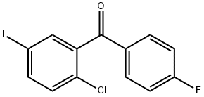 (2-kloro-5-jodofenüül)(4-fluorofenüül)metanoon