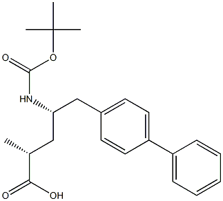 (2R,4S)-5-((1,1'-bifenüül)-4-üül)-4-((tert-butoksükarbonüül)amino)-2-metüülpentaanhape