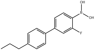 (3-fluoro-4'-propüülbifenüül-4-üül)boorhape