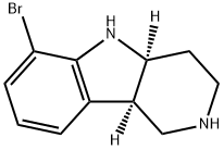 (4aS,9bR)-6-bromo-2,3,4,4a,5,9b-heksahüdro-1 H-pürido[4,3-b]indool