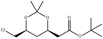 (4R-cis)-6-klorometüül-2,2-dimetüül-1,3-dioksaan-4-äädikhappe tert-butüülester