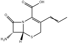 (6R,7R)-7-amino-8-okso-3-(1-propenüül)-5-tia-1-asabitsüklo[4.2.0]okt-2-een-2-karboksüülhape