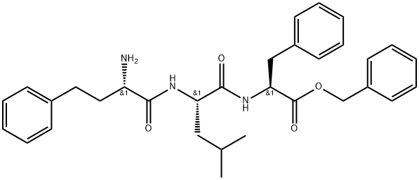 (S)-bensüül-2-((S)-2-((S)-2-amino-4-fenüülbutaanamido)-4-metüülpentaanamido)-3-fenüülpropanoaatvesinikkloriid