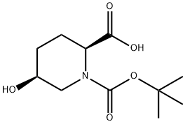 1,2-piperidiindikarboksüülhape, 5-hüdroksü-, 1-(1,1-dimetüületüül)ester, (2S,5S)