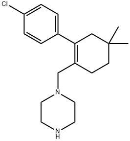 1-((4'-kloro-5,5-dimetüül-3,4,5,6-tetrahüdro-[1,1'-bifenüül]-2-üül)metüül)piperasiin