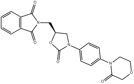 lh-isoindool-1,3(2h)-dioon, 2-[[(5s)-2-okso-3-[4-(3-okso-4-morfolinüül)fenüül]-5-oksasolidinüül]metüül]-
