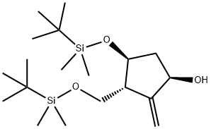 1R(3R,4S)-4-(tert-butüüldimetüülsilüüloksü)-3-￡¨￡¨tert-butüüldimetüülsilüüloksü)metüül)-2-metüleentsüklopentanool