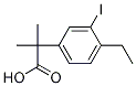 2-(4-etüül-3-jodofenüül)-2-metüülpropaanhape