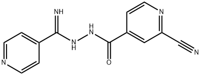 2-tsüano-N'-(imino(püridiin-4-üül)metüül)isonikotinohüdrasiid