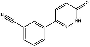 3-(6-okso-1,6-dihüdro-3-püridasinüül)bensonitriil