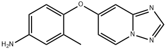 4-([1,2,4]triasolo[1,5-a]püridiin-7-üüloksü)-3-metüülaniliin