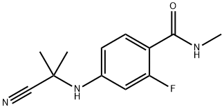 4-(2-TSÜANOPROPAAN-2-ÜÜLAMINO)-2-FLUORO-N-METÜÜBENSAMIID