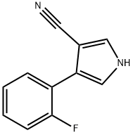 4-(2-fluorofenüül)-1 H-pürrool-3-karbonitriil