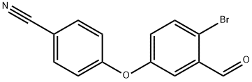 4-(4-bromo-3-formüülfenoksü)bensonitriil