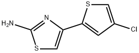4-(4-kloro-2-tienüül)-2-tiasoolamiin