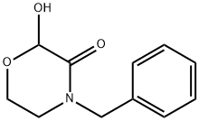 4-bensüül-2-hüdroksümorfoliin-3-oon