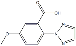 5-metoksü-2-(2H-1,2,3-triasool-2-üül)bensoehape