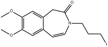 7,8-dimetoksü-3-(3-jodopropüül)-1,3-dihüdro-2H-3-bensasepiin-2-oon