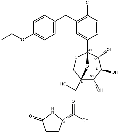 Ertugliflosiin L-püroglutamiinhape