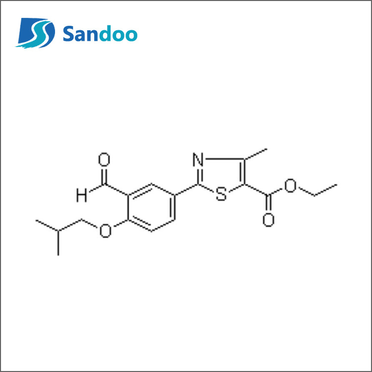Etüül-2-(3-formüül-4-isobutoksüfenüül)-4-metüültiasool-5-karboksülaat