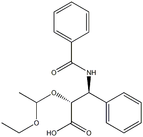 Etüül-(2R,3S)-N-bensoüül-3-fenüülisoseriinester