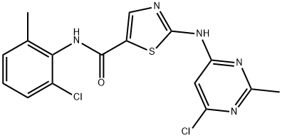 N-(2-kloro-6-metüülfenüül)-2-[(6-kloro-2-metüül-4-pürimidinüül)amino]-5-tiasoolkarboksamiid