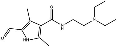 N-(2-(dietüülamino)etüül)-5-formüül-2,4-dimetüül-1 H-pürrool-3-karboksamiid