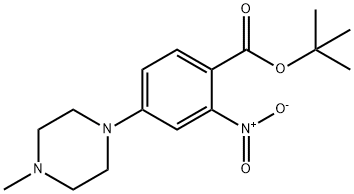tert-butüül-4-(4-metüülpiperasiin-1-üül)-2-nitrobensoaat